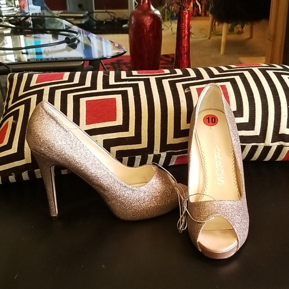 Nwt Lavendar Sparkle Heels - Picture 2 of 5